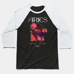 I Am Aries Zodiac Baseball T-Shirt